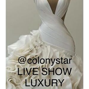 Lively White Elegant Dress